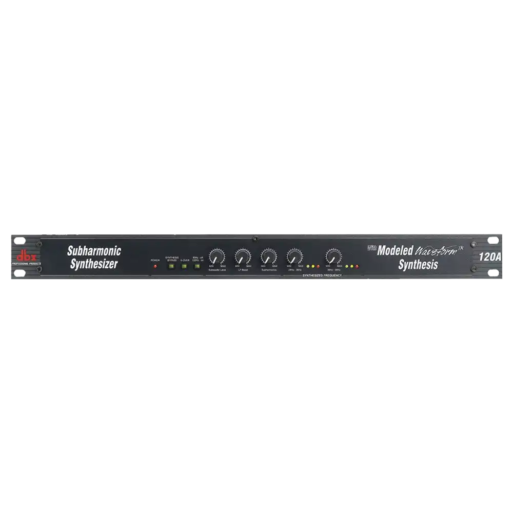 DBX 120A Boom Box Access premium pro-audio equipment at FX Rentals in London.