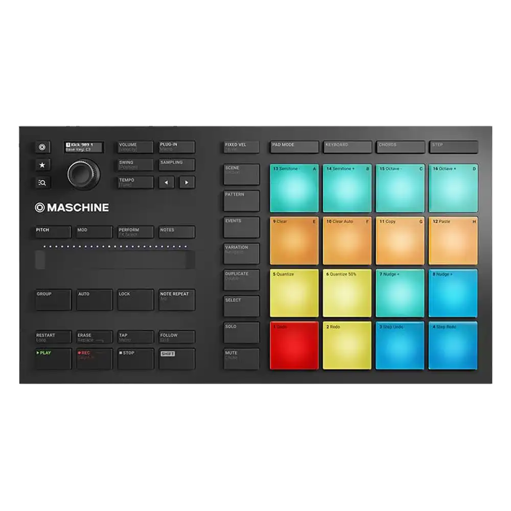 Native Instruments Maschine Maschine Mikro Access premium DJ equipment at FX Rentals in London.