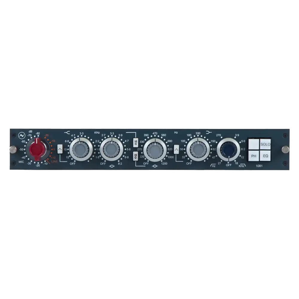 Neve 1081 Call FX Rentals now on 020 8746 2121 to rent the best pro-audio post production equipment